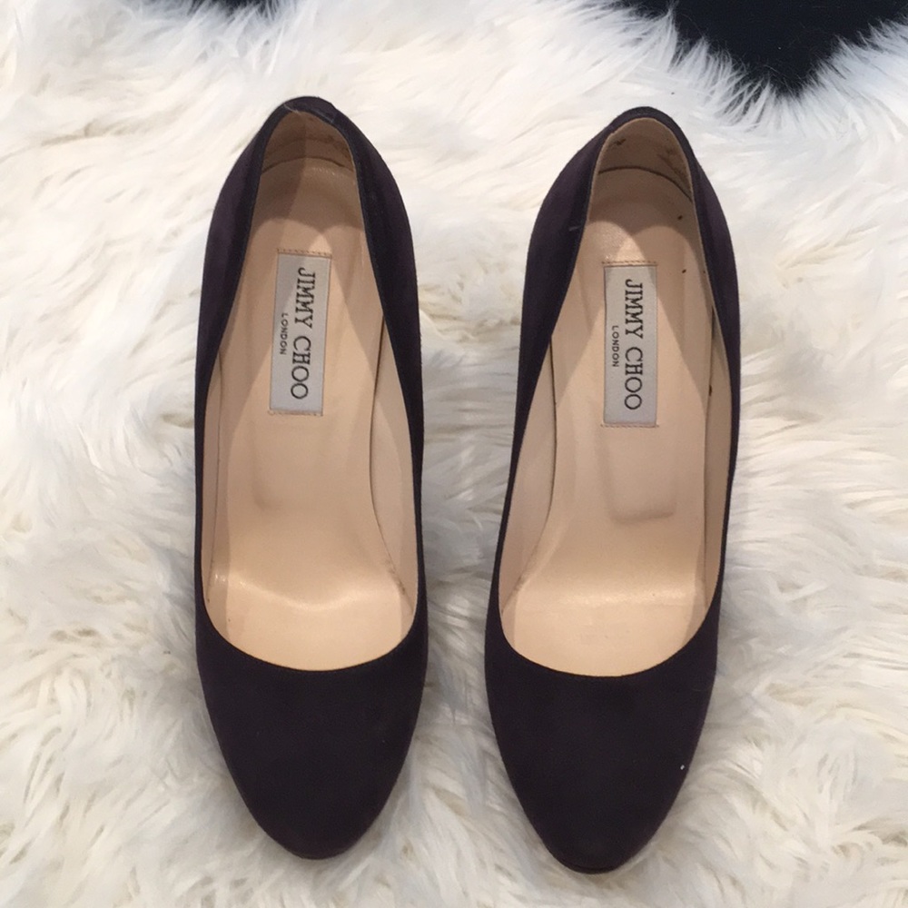 Jimmy Choo Cosmic Suede Pumps